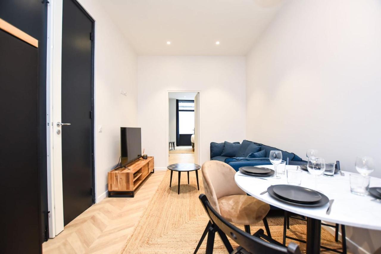 Chic Apartment - 2Br-6P - Gare Du Nord Paris Luaran gambar